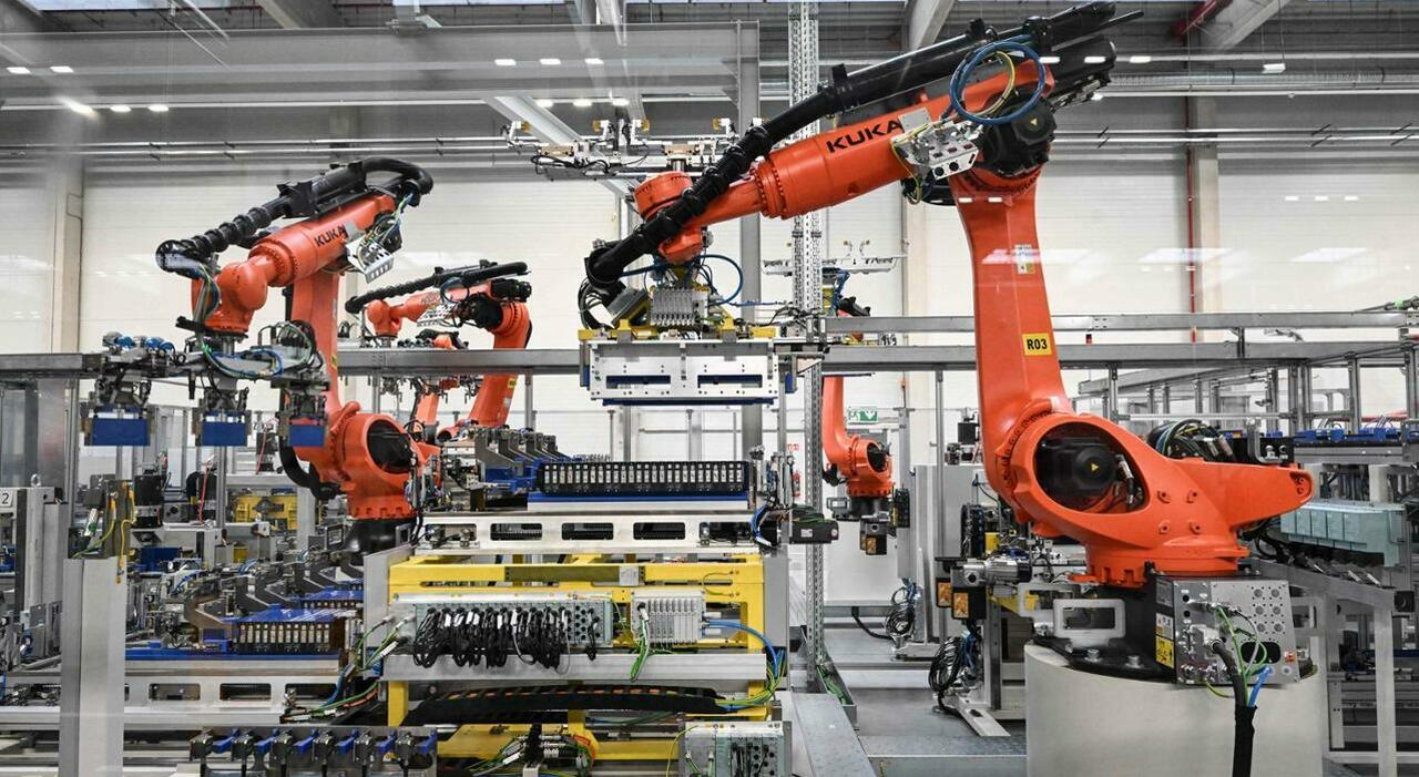 la nuova fabbrica &Scaron;koda di Mlad&aacute; Boleslav