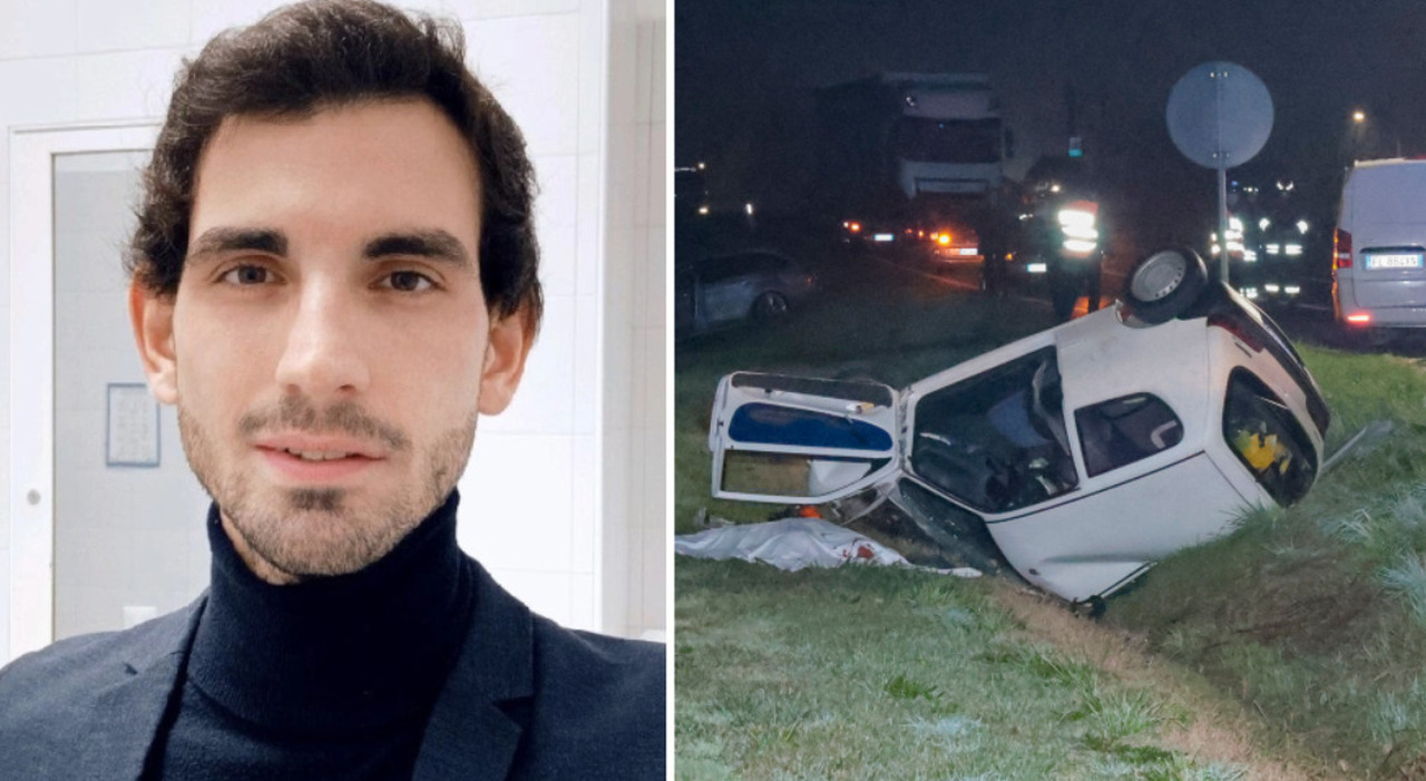 samuel mazzon il professore muore a 29 anni nell incidente frontale con una mercedes l auto ha invaso la corsia e gli 232 piombata addosso