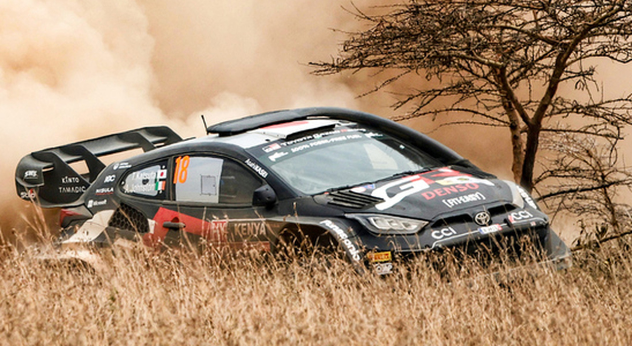 La Yaris al Safari Rally Kenya