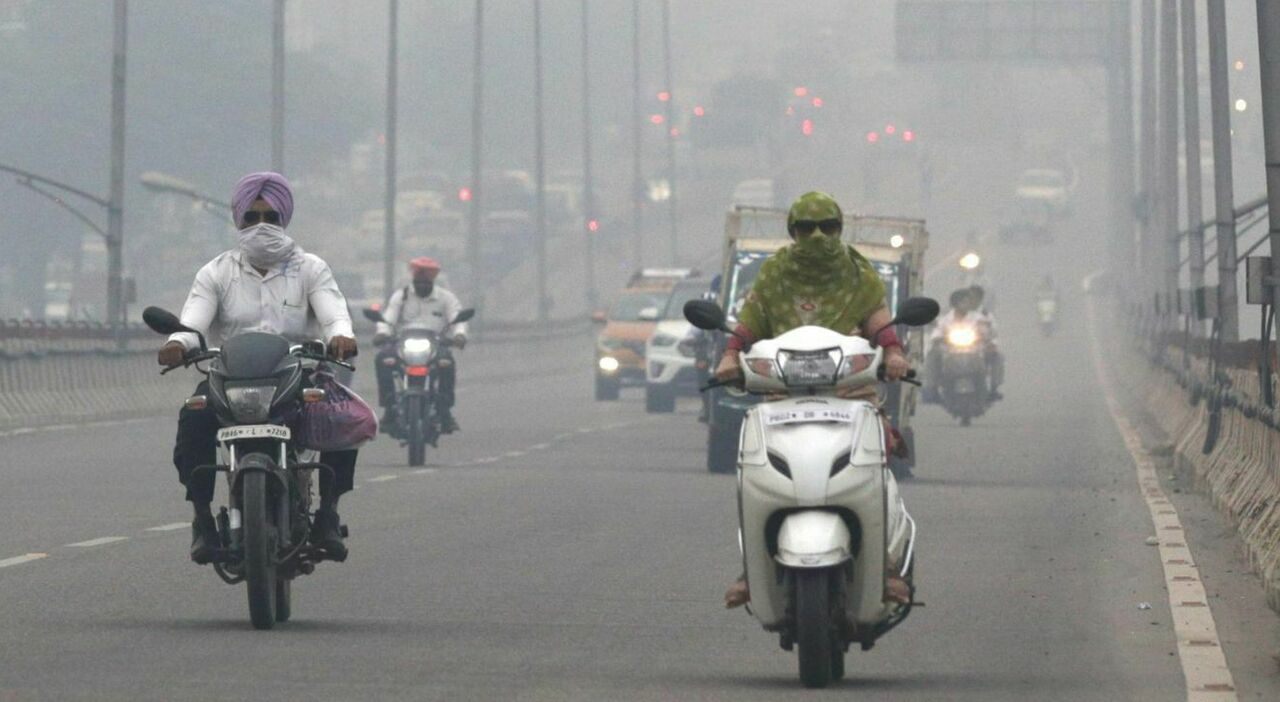 Smog in India