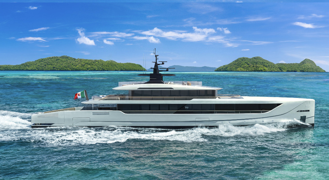 la linea Timeless di ISA yachts