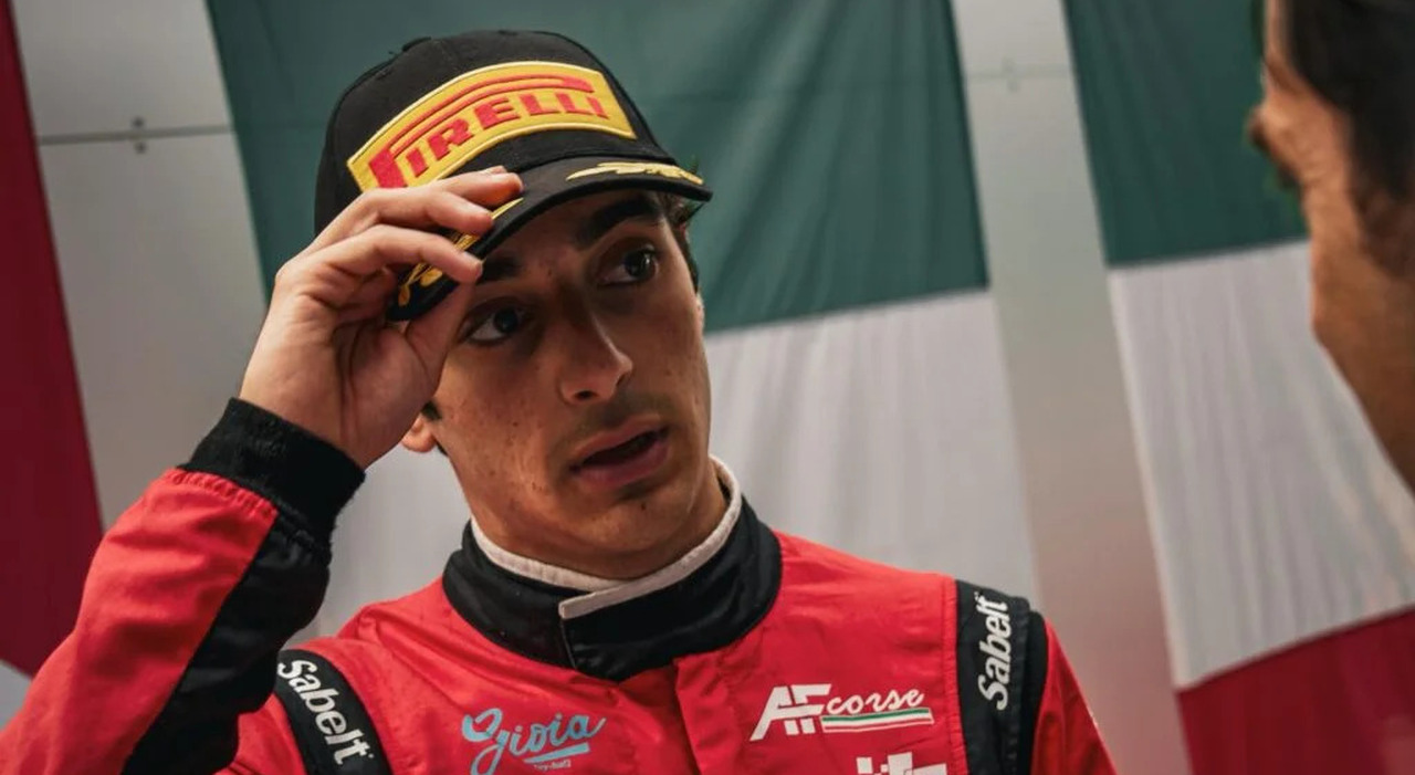 Leonardo Colavita, vincitore del Campionato Italiano Gran Turismo GT3 Pro-Am Endurance al volante della Ferrari 296 GT3 del team AF Corse