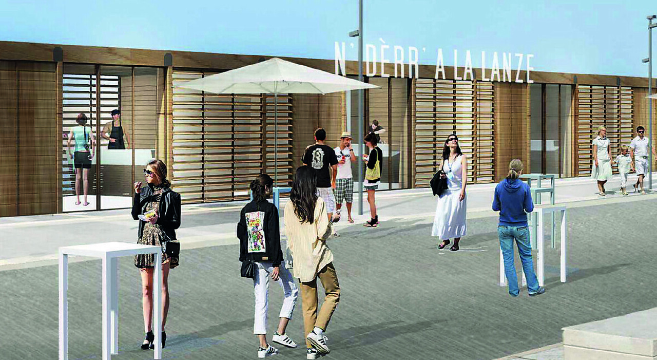 cantieri via al lavori per il restyling del molo san nicola il progetto