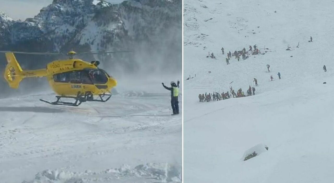 Valanga in Alto Adige: «Una decina di scialpinisti coinvolti». Mobilitati per i soccorsi 5 elicotteri e diverse ambulanze