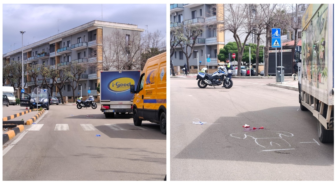incidente a santa rosa pedone investito da un camion grave una donna da Quotidianodipuglia.it incidente a santa rosa pedone investito da un camion grave una donna