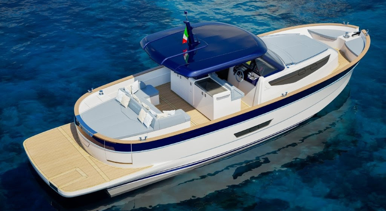 Gozzo 42 il rendering