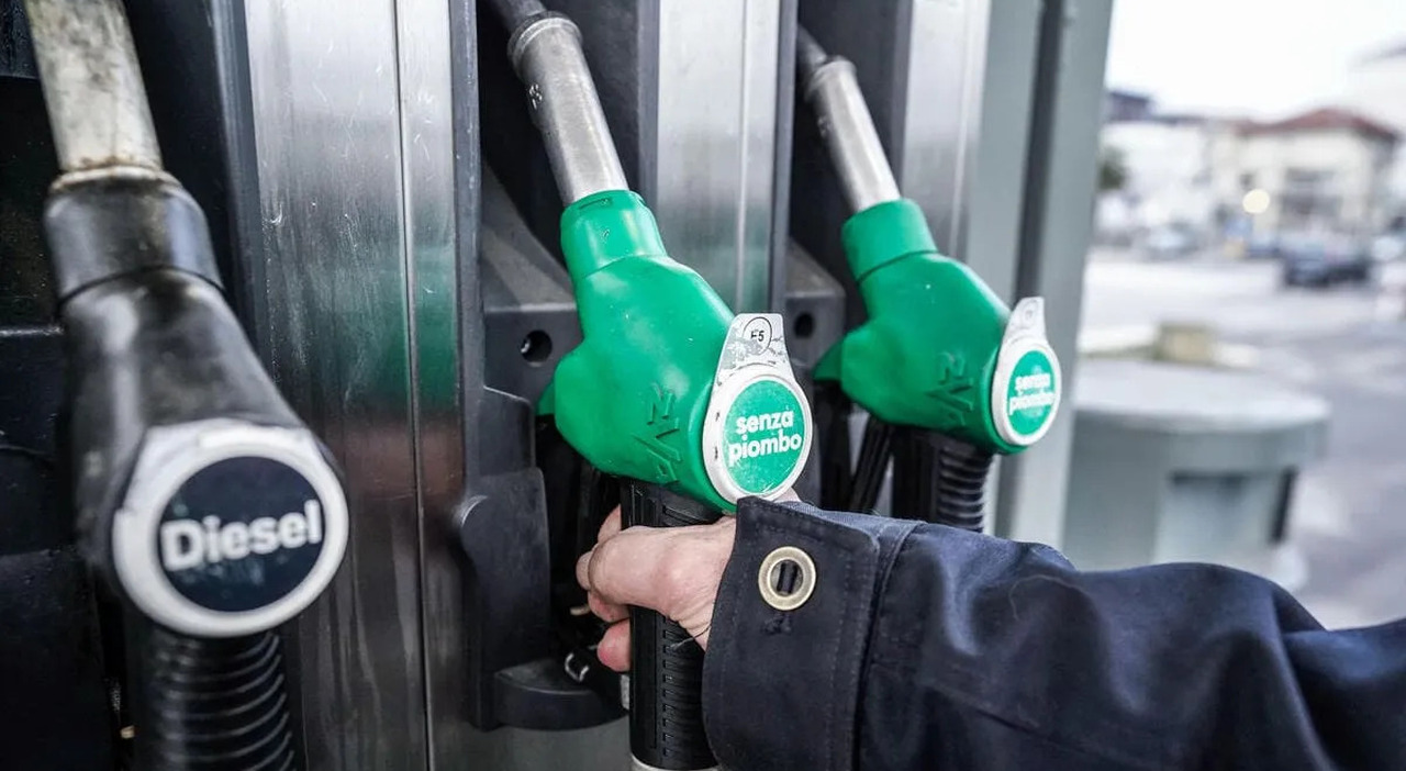 Una pompa di benzina