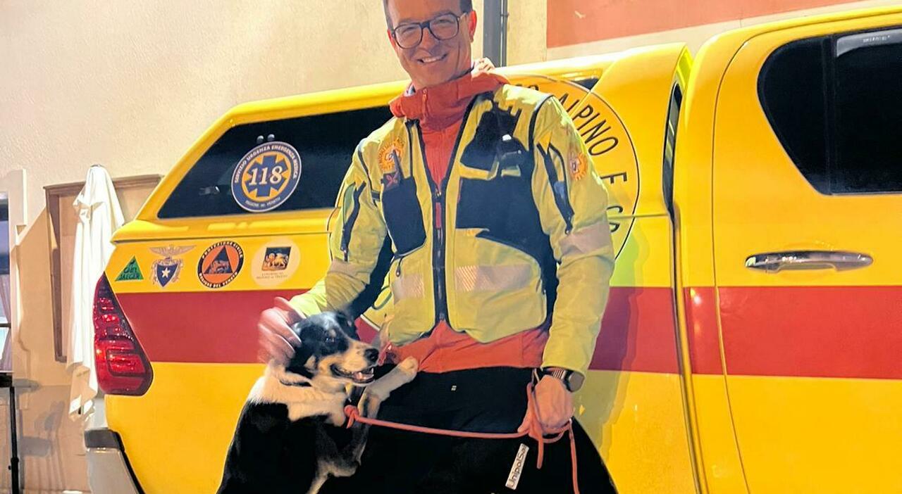 anziano esce di casa e scompare i parenti lanciano l allarme salvato dal cane yuki l 84enne era scivolato in una scarpata e non riusciva ad alzarsi