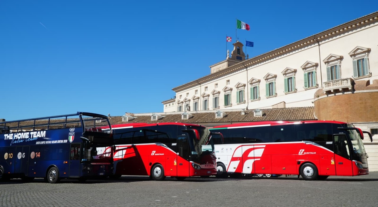 Busitalia célèbre les médaillés des Jeux de Milan Cortina 2026