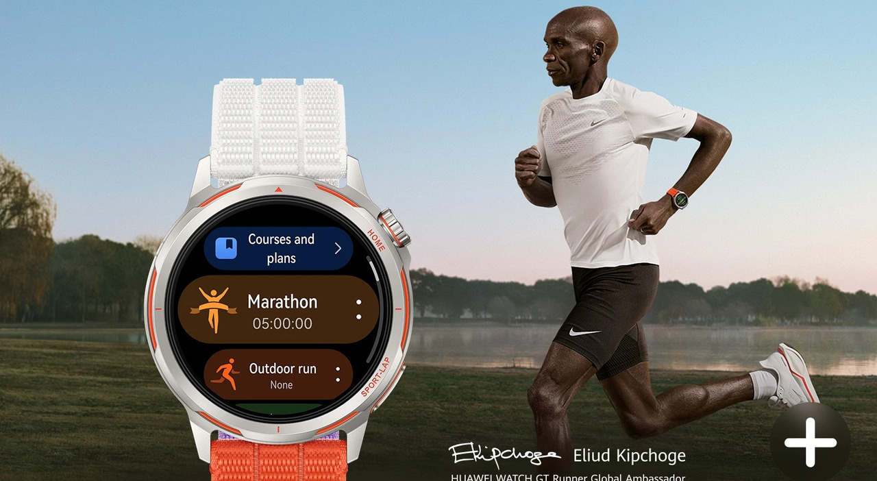 Huawei watch Gt Runner 2, la rivoluzione della funzione maratona: ecco perché può cambiare (davvero) la tua prestazione
