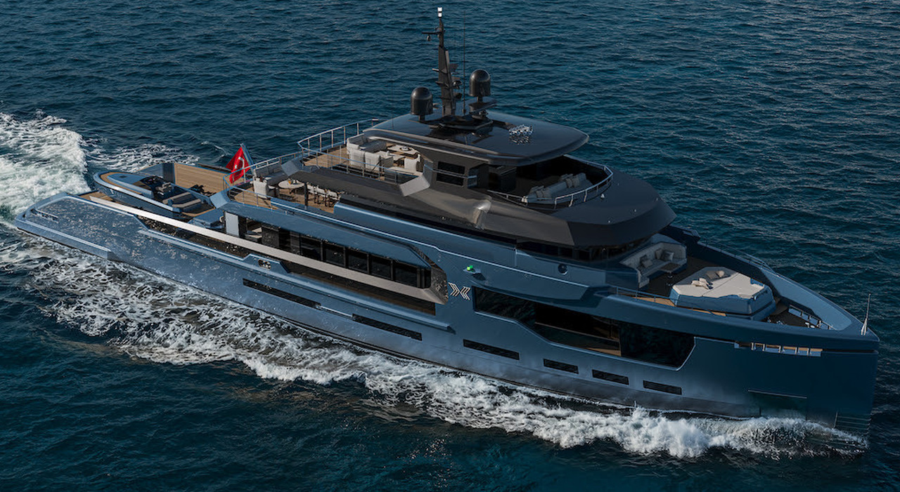 Petra, yacht di 50 metri declinato in 3 versioni: Aura, Core e Infinite