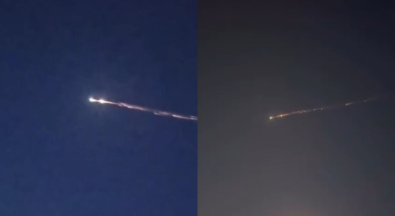 boato e lunga scia luminosa nel cielo cosa sappiamo sull avvistamento a napoli e in campania da Ilmattino.it boato e lunga scia luminosa nel cielo cosa sappiamo sull avvistamento a napoli e in campania