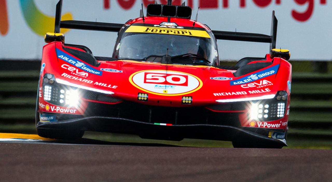 La Ferrari chiude in vetta il Prologo di Imola del FIA WEC con Antonio Fuoco