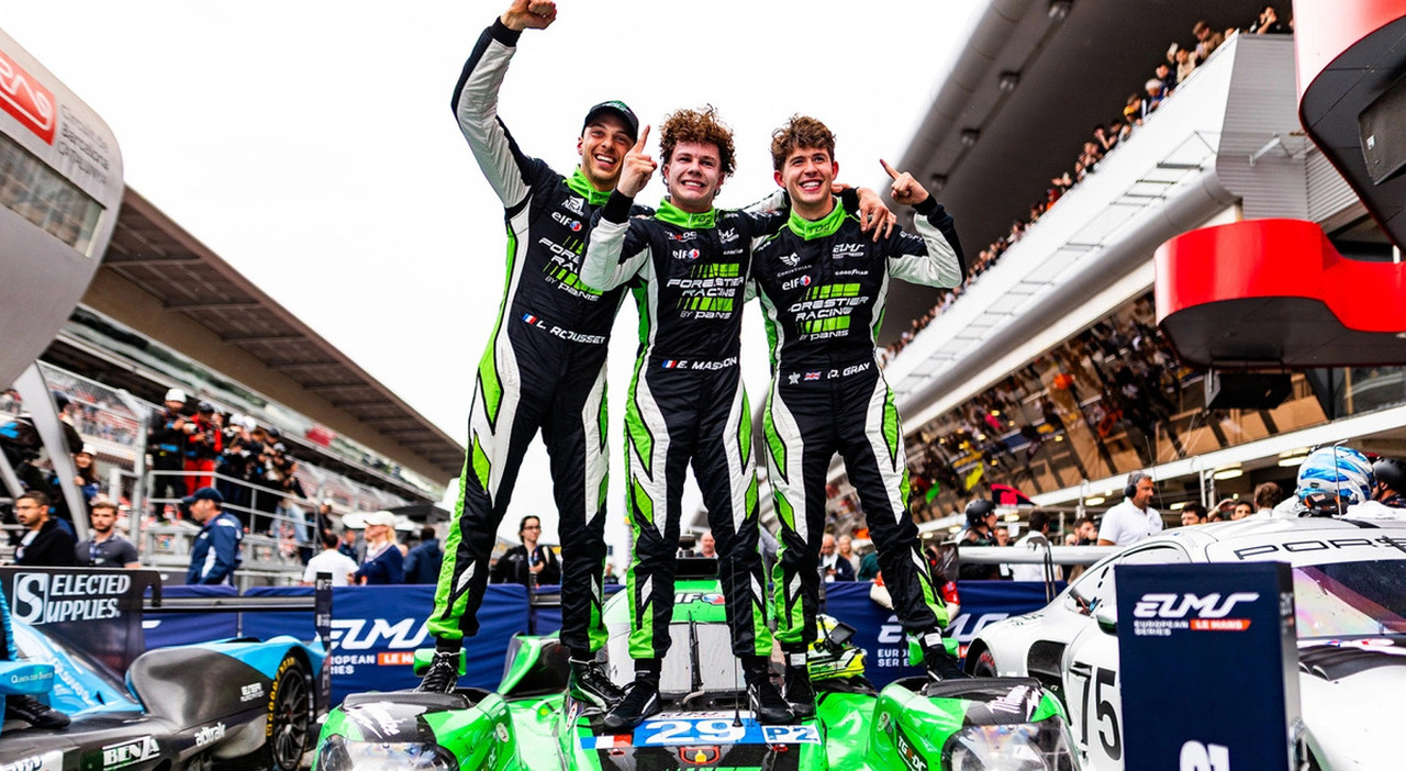 Esteban Masson, Oliver Gray e Louis Rousset