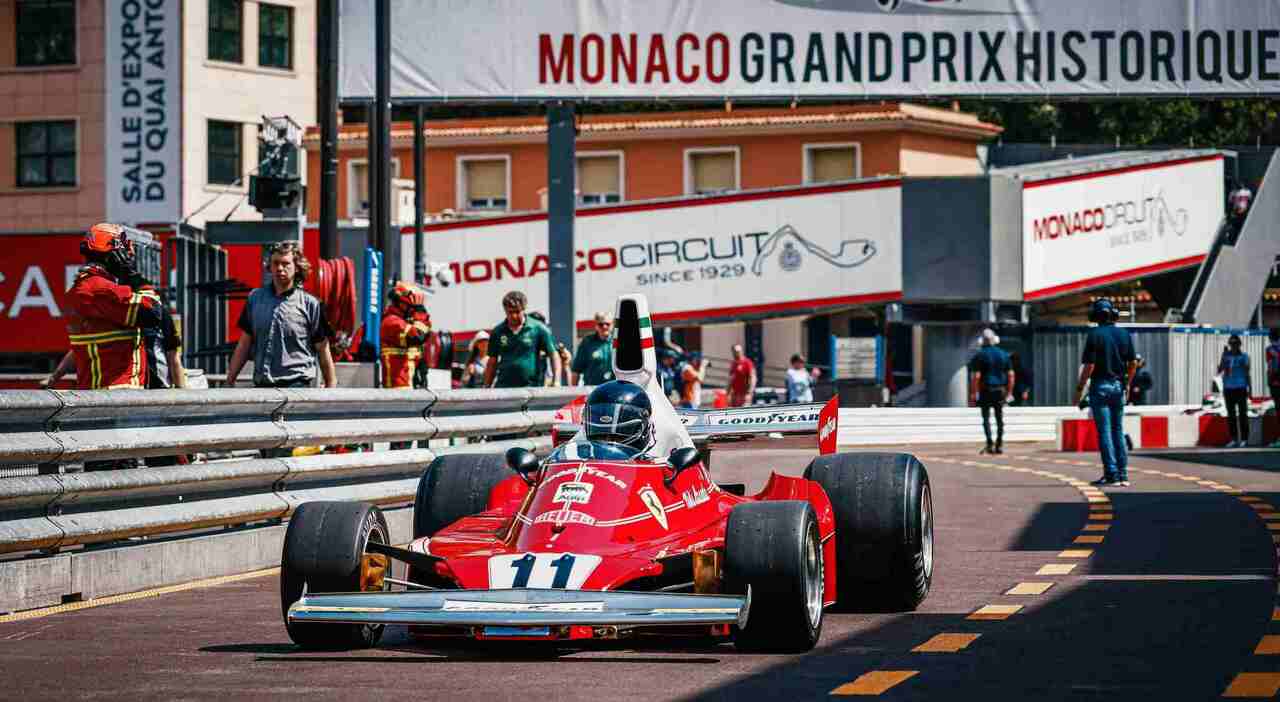 Una storica Ferrari f1 protagonista a Montecarlo