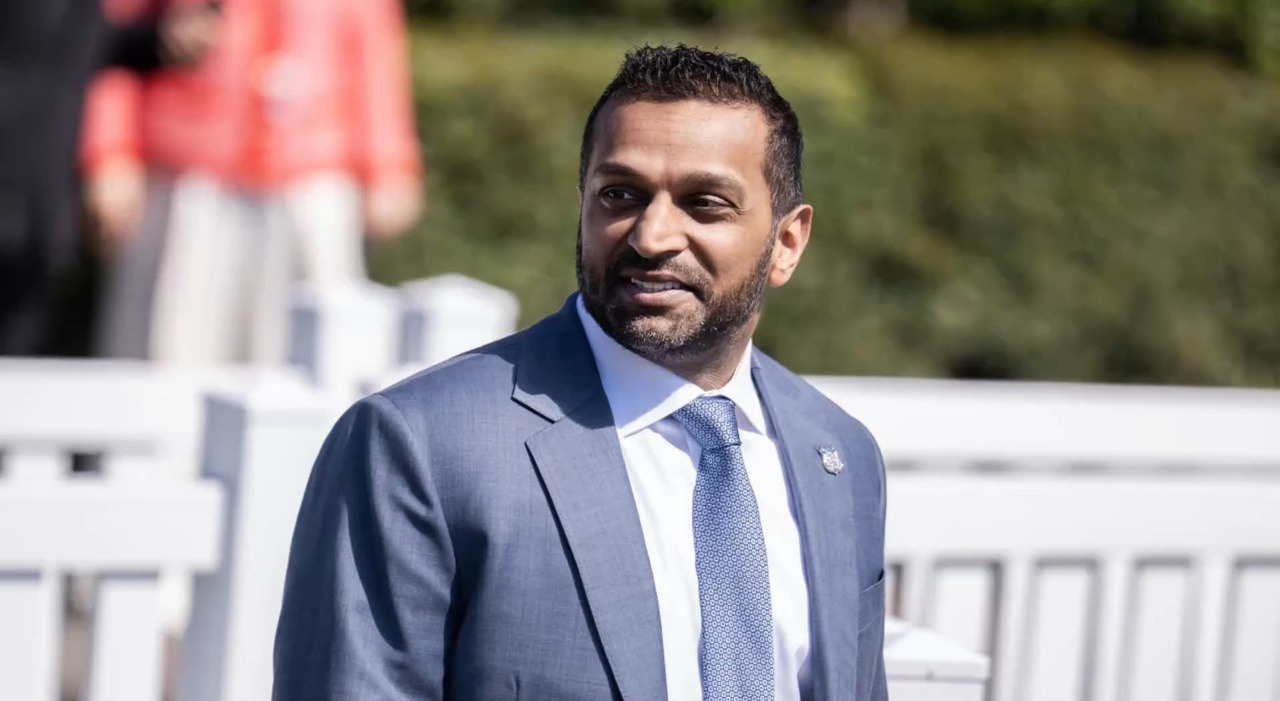 Kash Patel in conferenza stampa