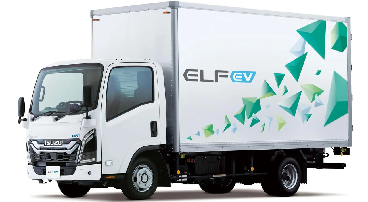 il camion leggero elettrico Isuzu Elf Ev