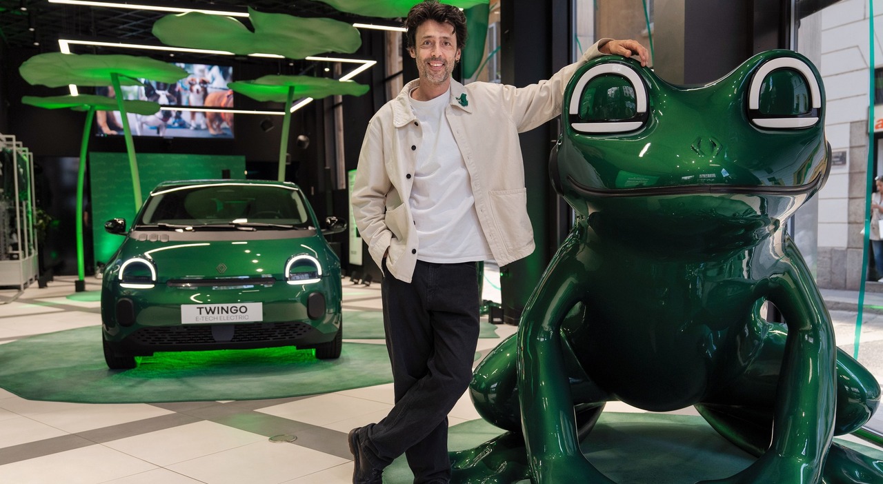 &ldquo;The Frog Is Back&rdquo;, progetto firmato da LePub Italia insieme all&rsquo;artista e designer Marcantonio, la nuova Renault Twingo E-Tech
