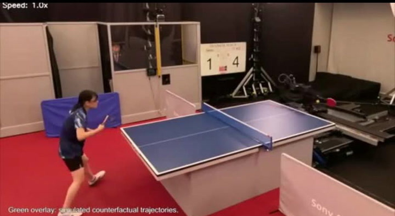 Sony presenta Ace, un robot che sfida i campioni di ping pong