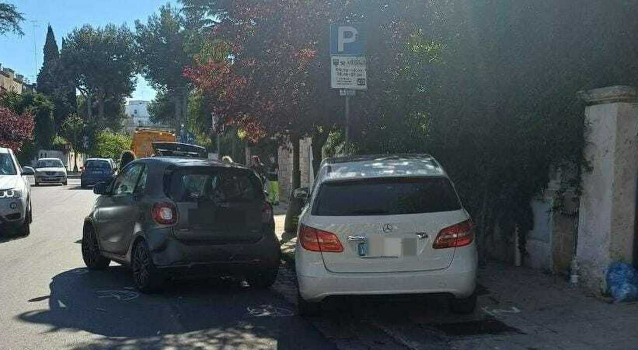 lecce postino travolto sul marciapiede da un auto 232 in rianimazione