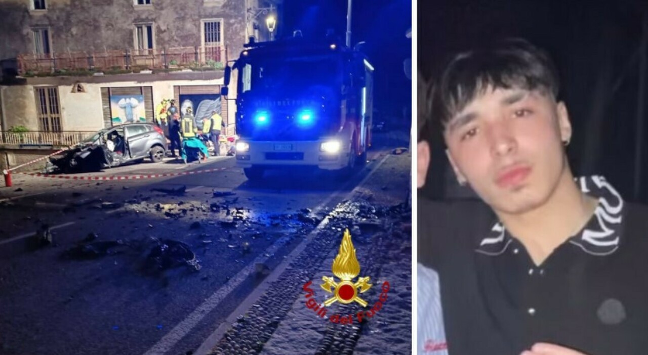 marian racovita muore a 19 anni il giorno dopo l incidente era stato sbalzato fuori dall abitacolo dopo lo schianto sull ex scuola