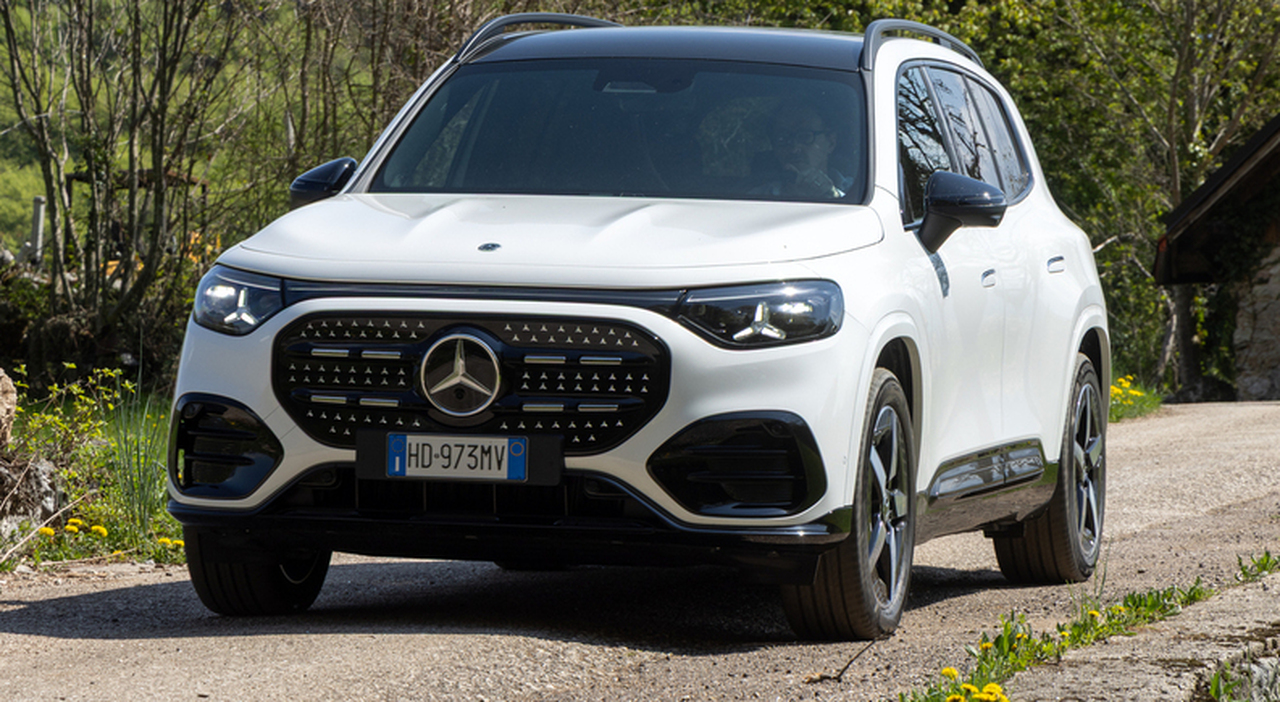 Il Suv elettrico Glb che &ldquo;respira&rdquo; nel parco di Fai della Paganella