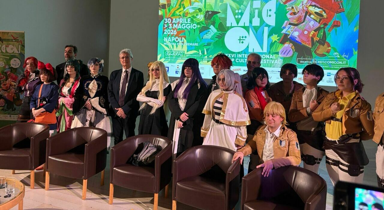 comicon 2026 la conferenza stampa al museo madre un edizione che guarda oltre ogni confine