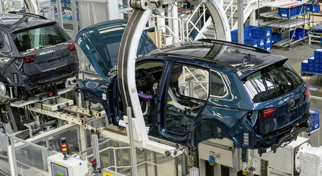 Uno stabilimento europeo di Volkswagen