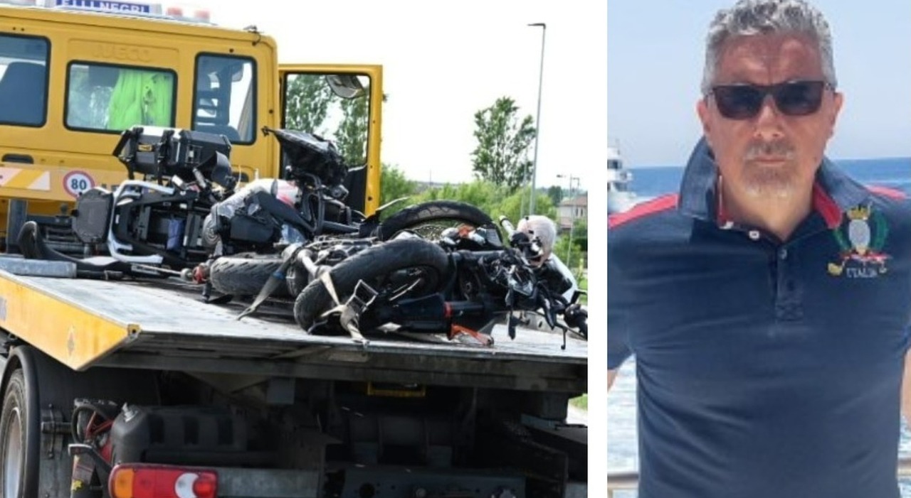 roberto bordin va a vedere la partita del figlio in moto si schianta e muore 60enne gravissima la moglie in sella dietro di lui e un 16enne