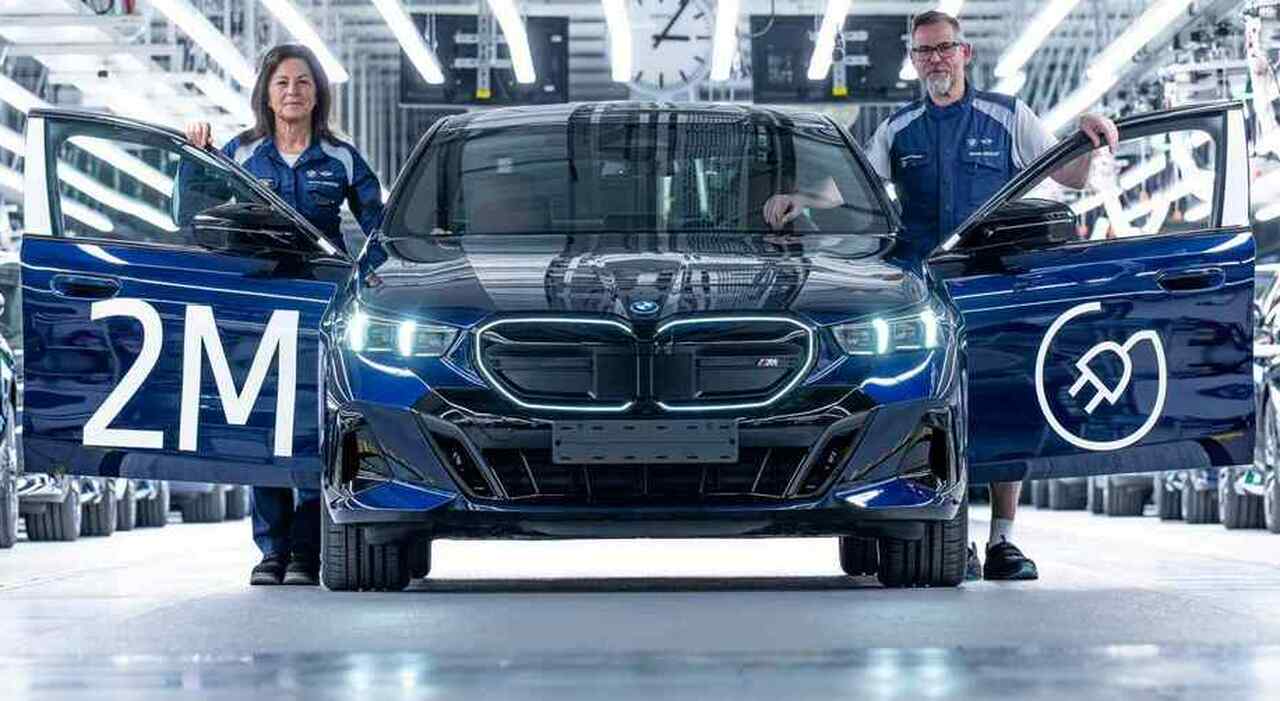 La Bmw i5 M60 xDrive duemilionesimo modello elettrico del gruppo tedesco
