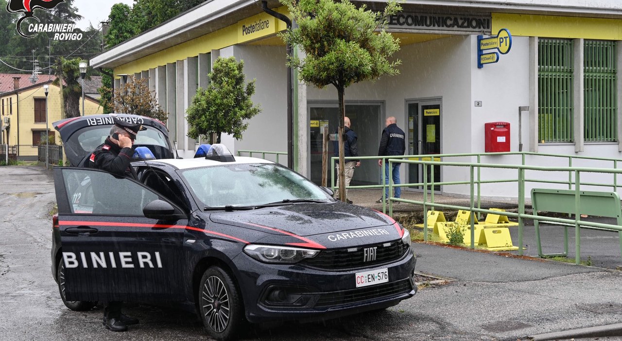 rapina con la pistola all ufficio postale 61enne incastrato dal dna