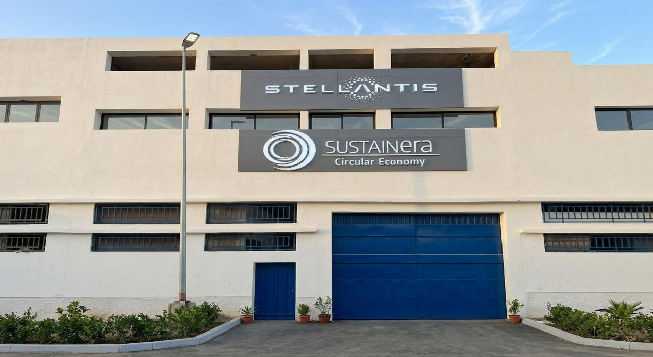 il terzo centro di smontaggio veicoli a Casablanca