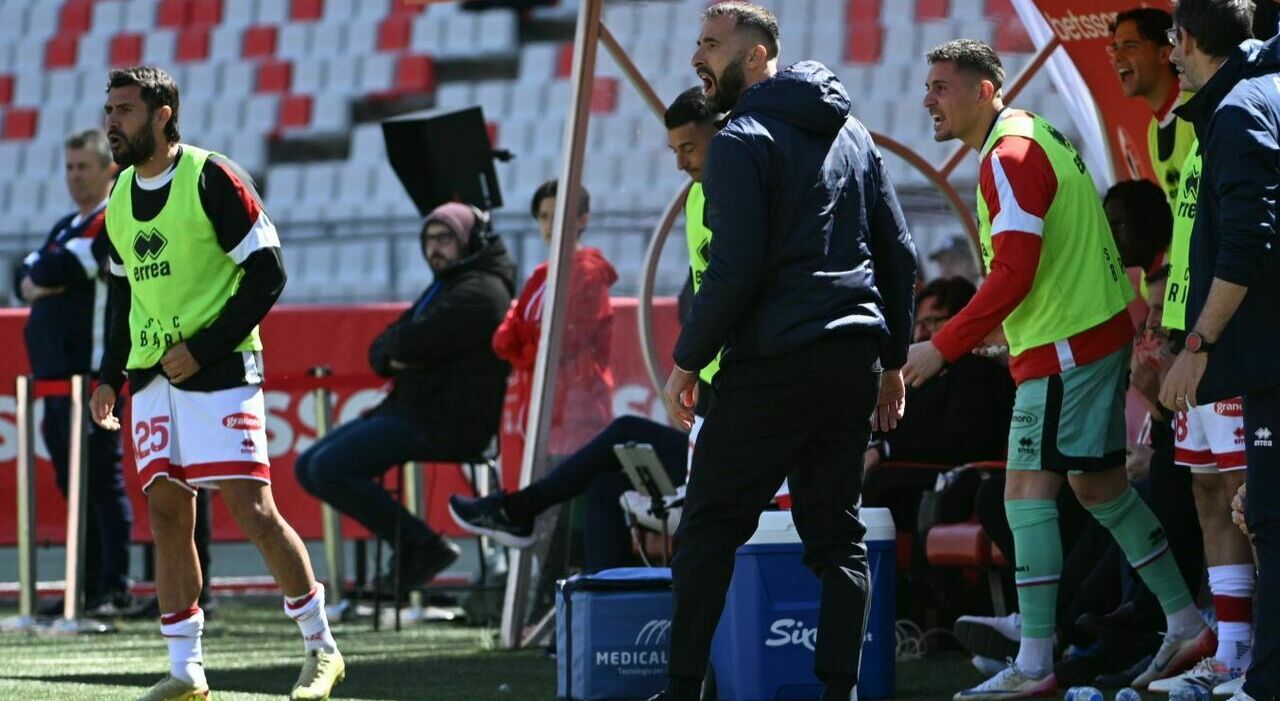 catanzaro bari diretta pari di moncini classifica live