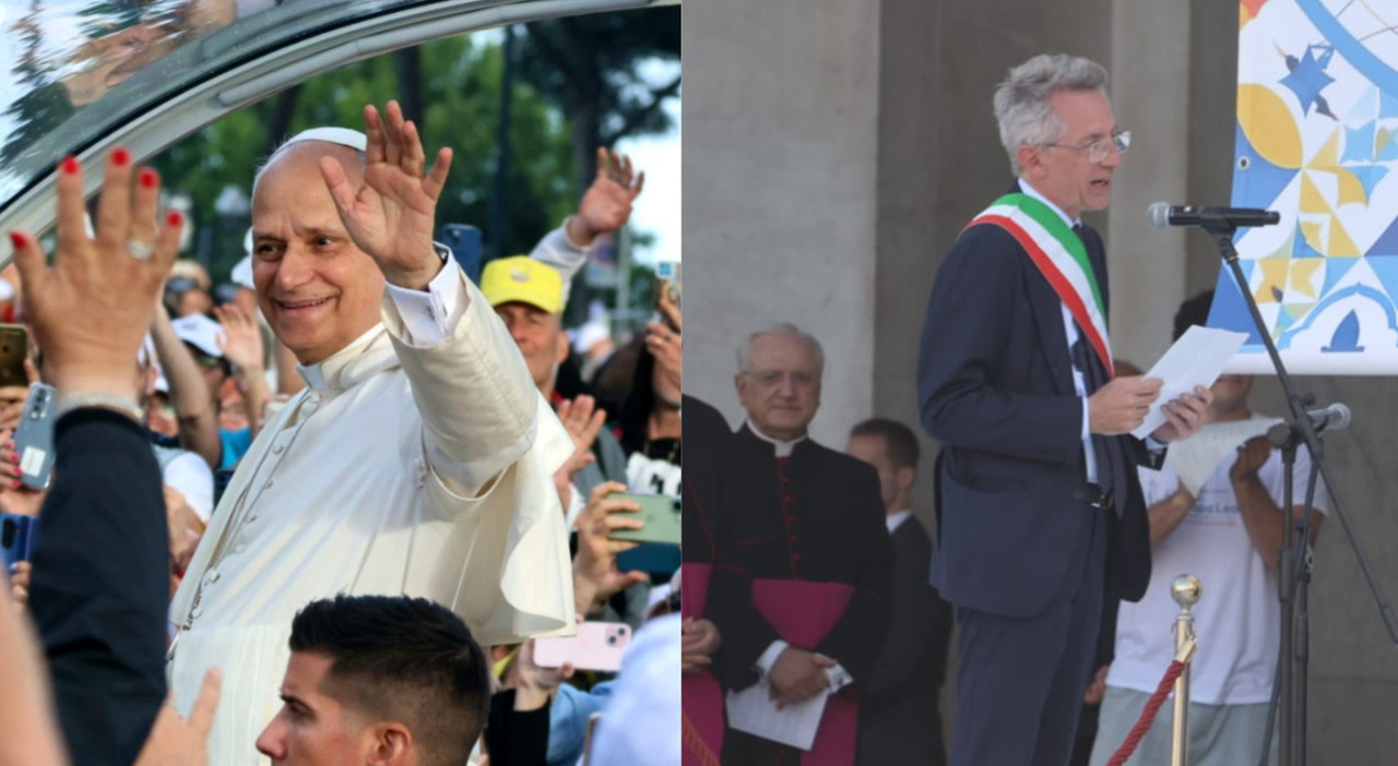 papa a napoli il sindaco manfredi da leone uno stimolo per continuare a cambiare una citt224 che non molla