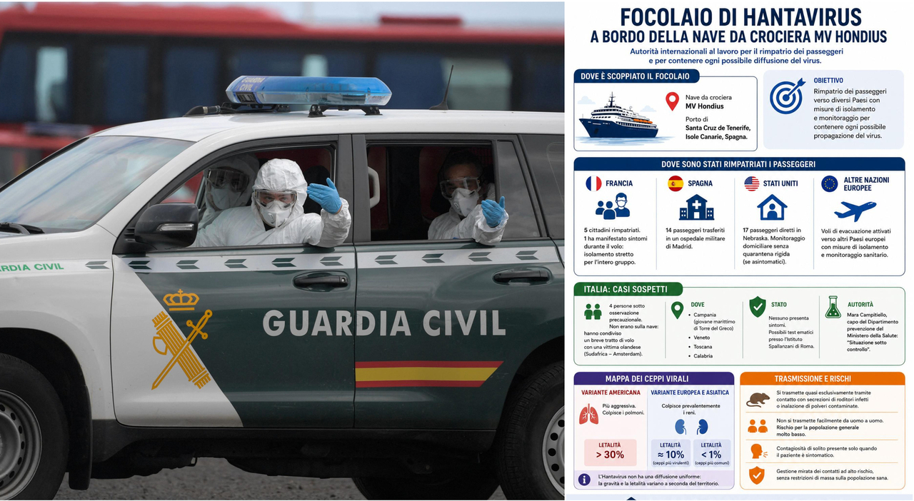 hantavirus dall italia alla spagna fino alla francia e gli usa la nuova mappa dei contagi da Ilmessaggero.it hantavirus dall italia alla spagna fino alla francia e gli usa la nuova mappa dei contagi