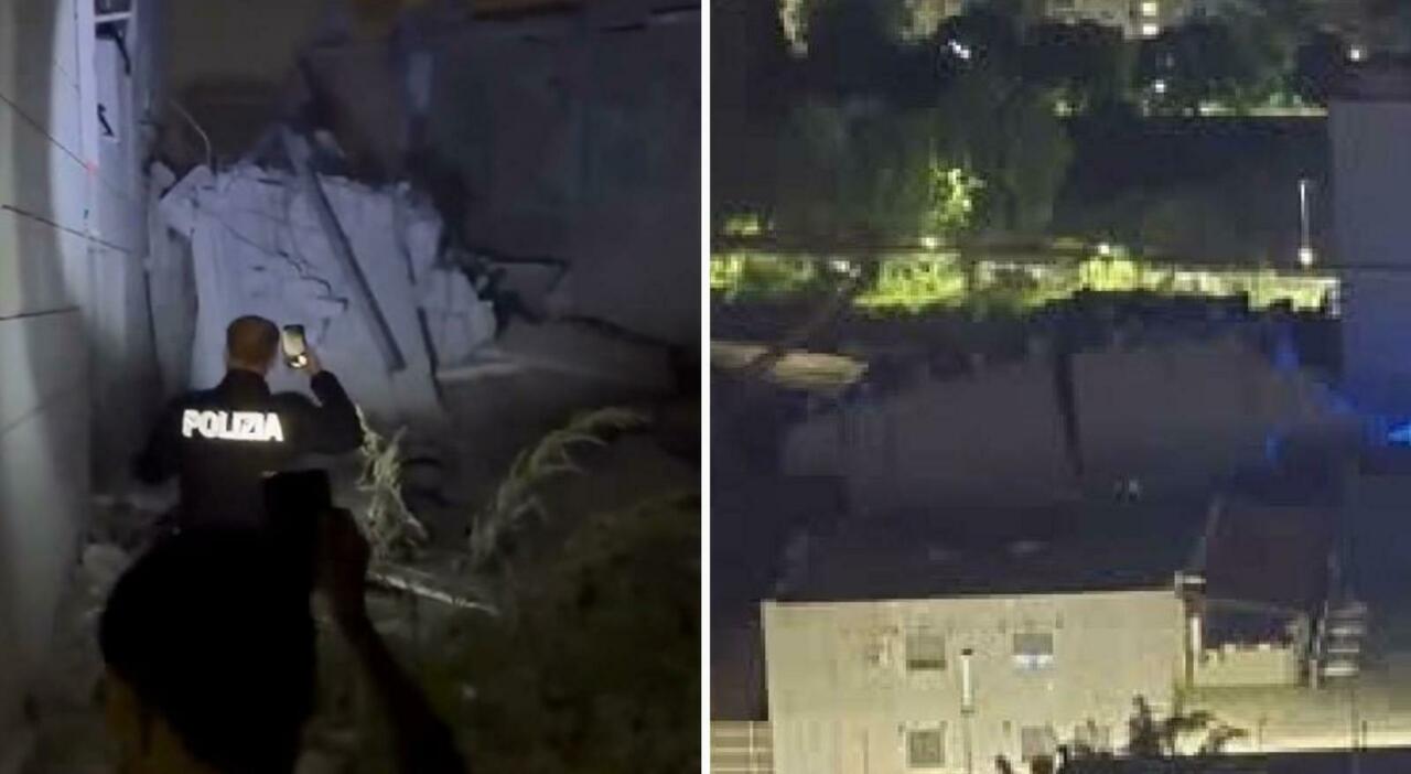 scampia crolla una parte della vela rossa era disabitata e in via di demolizione al momento nessun ferito da Ilmattino.it scampia crolla una parte della vela rossa era disabitata e in via di demolizione al momento nessun ferito