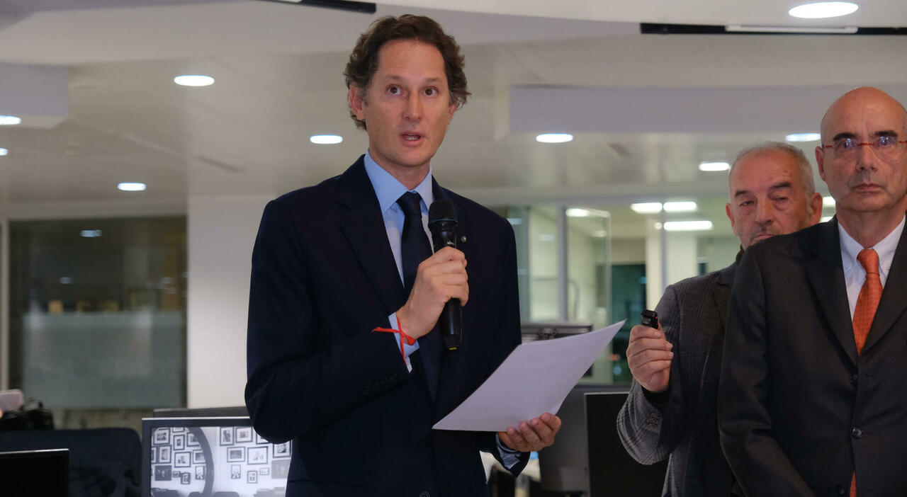 John Elkann, presidente di Stellantis