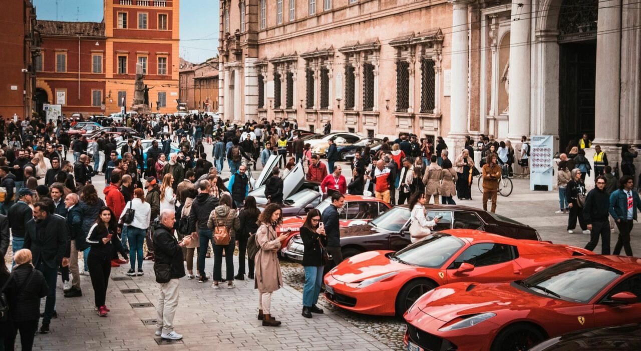 Un'edizione scorsa del Motor Valley Fest