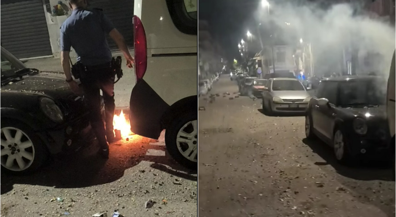 napoli bombe carta e fuochi d artificio per la festa della prima comunione auto danneggiate da Ilmattino.it napoli bombe carta e fuochi d artificio per la festa della prima comunione auto danneggiate