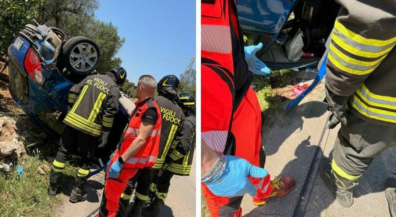 incidente sulla provinciale l auto sbanda e si ribalta gravemente ferito un 34enne da Quotidianodipuglia.it incidente sulla provinciale l auto sbanda e si ribalta gravemente ferito un 34enne