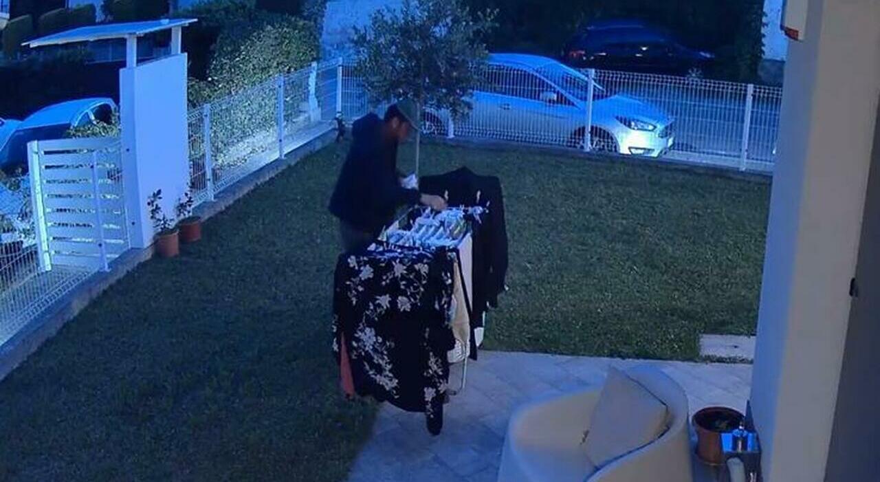 ladro entra in cortile e ruba i panni dallo stendino incastrato dalle telecamere la proprietaria non faccio denuncia tanto 232 inutile da Ilgazzettino.it ladro entra in cortile e ruba i panni dallo stendino incastrato dalle telecamere la proprietaria non faccio denuncia tanto 232 inutile