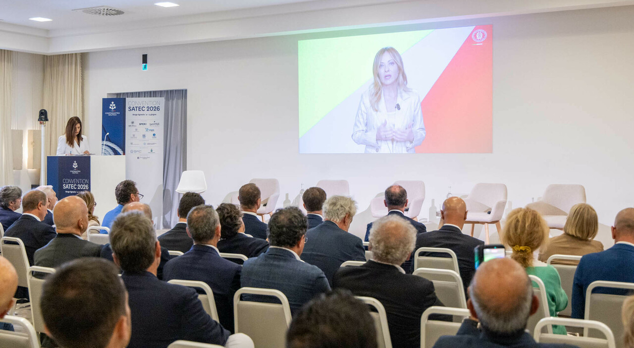 L'assise annuale di confindustria nautica con l'intervento di Giorgia Meloni