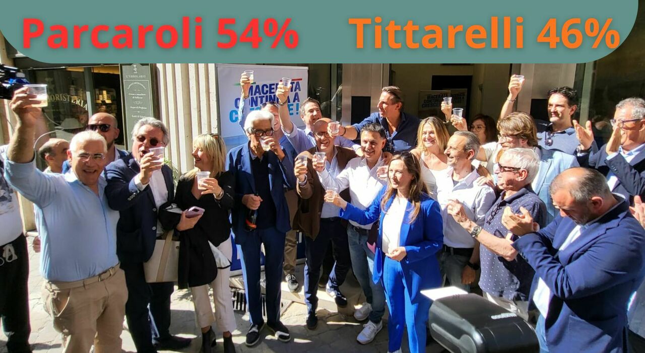 macerata parcaroli sindaco bis vince il ballottaggio 5430 su tittarelli il centrodestra detta legge video e gallery da Corriereadriatico.it macerata parcaroli sindaco bis vince il ballottaggio 5430 su tittarelli il centrodestra detta legge video e gallery