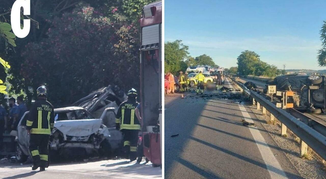 alba tragica sulle strade marchigiane tre morti e otto feriti a corridonia e ancona un giovane intrappolato nell auto che si 232 incendiata dopo lo scontro da Corriereadriatico.it alba tragica sulle strade marchigiane tre morti e otto feriti a corridonia e ancona un giovane intrappolato nell auto che si 232 incendiata dopo lo scontro