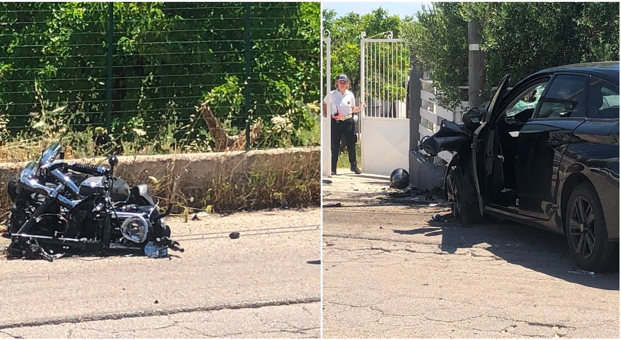incidente tra auto e moto morto un 47enne da Quotidianodipuglia.it incidente tra auto e moto morto un 47enne