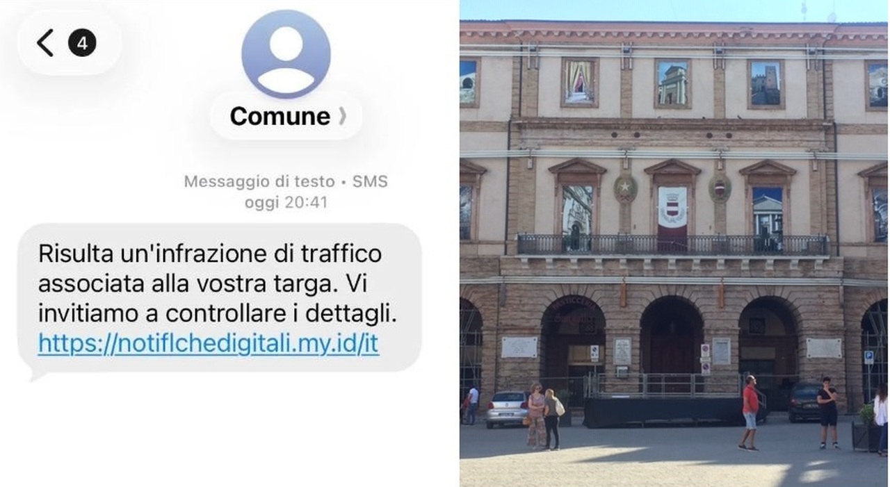 tolentino hai preso una multa ma non 232 un vero sms dal comune non aprite il link 232 una truffa da Corriereadriatico.it tolentino hai preso una multa ma non 232 un vero sms dal comune non aprite il link 232 una truffa