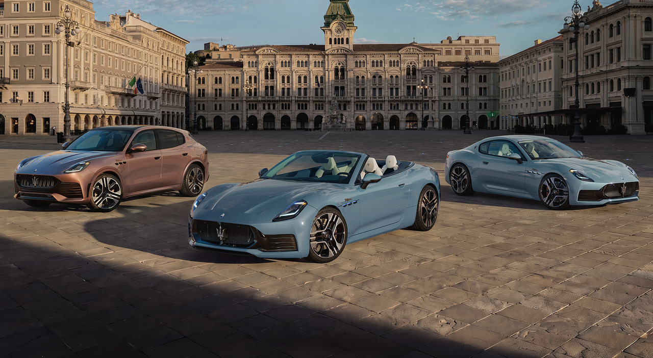 le GranTurismo, GranCabrio e Grecale: con il nuovo design hanno ancora di pi&ugrave; l'anima del Tridente