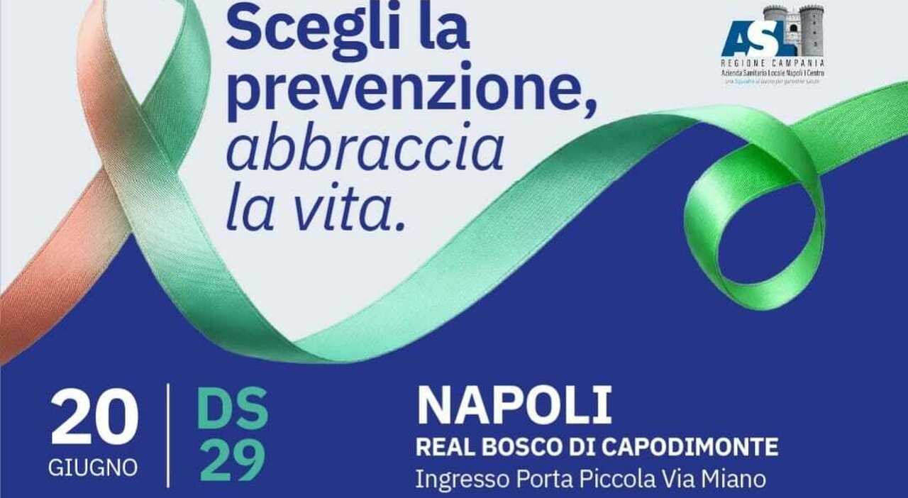 Napoli, "Scegli la prevenzione": al bosco di Capodimonte l'ambulatorio mobile dell'Asl