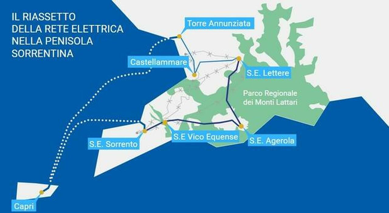terna rete elettrica potenziata in costiera un sistema pi249 sicuro da Ilmattino.it terna rete elettrica potenziata in costiera un sistema pi249 sicuro