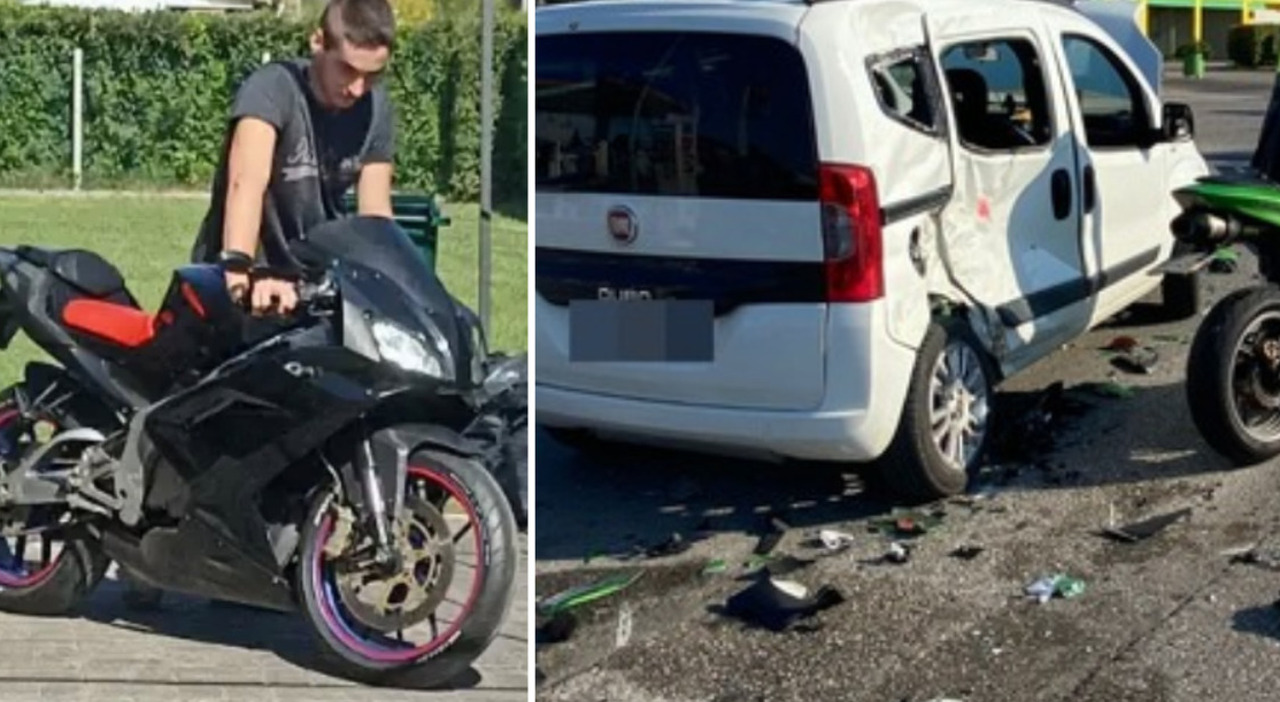 incidente tra moto e auto gabriele muore a 19 anni in sella alla sua kawasaki da Ilgazzettino.it incidente tra moto e auto gabriele muore a 19 anni in sella alla sua kawasaki
